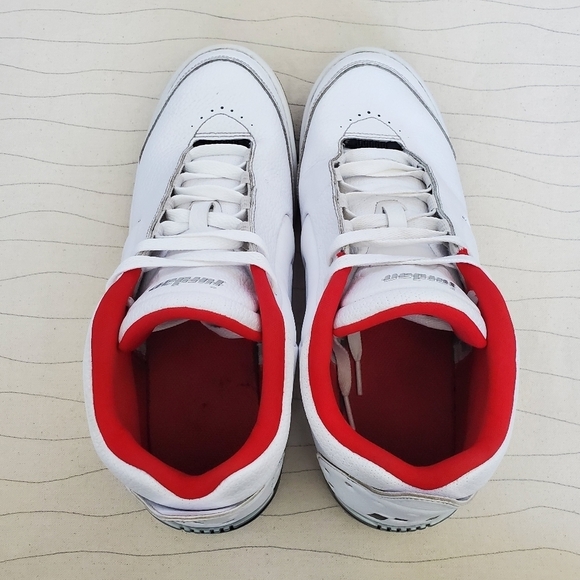 Nike Mens Air Jordan 3 Retro BIG FUND Silver Gire Red Cement Sz 10.5, BV6273-100 - Picture 6 of 11